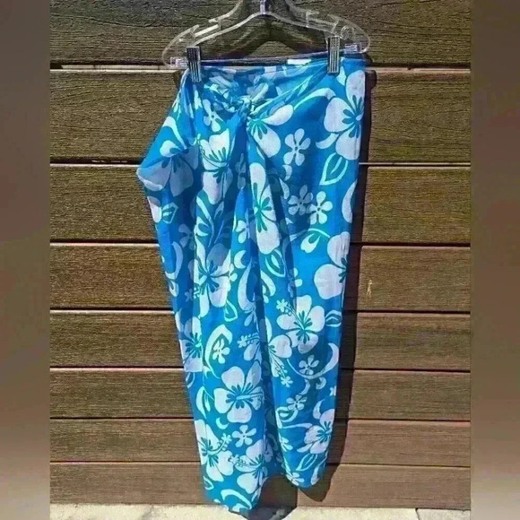 Baltex Blue & White  cover up - size medium bnwot - Picture 3 of 3